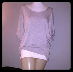 Zenana Grey  Dolman Top